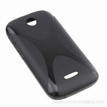 X-line TPU Phone Case for Huawei Y325, OEM and ODM Orders Welcomed